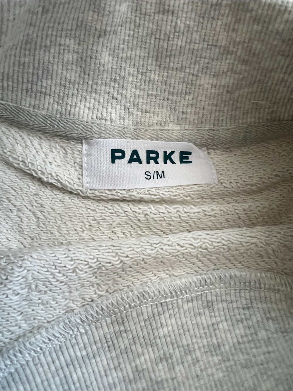PARKE Martha's Vineyard Graphic Mockneck Sweatshirt Size S/M NEW IN BAG - Picture 3 of 8